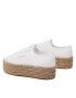 Superga Espadrilky 2790 Rope Macrame Rhombus S3126PW Bílá - Pepit.cz