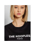 The Kooples T-Shirt Jersey Print FTSC20036K Černá Regular Fit - Pepit.cz