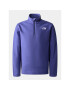 The North Face Fleecová mikina Teen Glacier Fleece 1/4 ZipNF0A82D1I0D1 Modrá Regular Fit - Pepit.cz