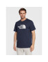 The North Face T-Shirt Easy NF0A2TX3 Tmavomodrá Regular Fit - Pepit.cz