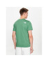 The North Face T-Shirt Easy NF0A2TX3 Zelená Regular Fit - Pepit.cz