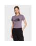 The North Face T-Shirt Easy NF0A4T1Q Fialová Regular Fit - Pepit.cz