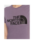 The North Face T-Shirt Easy NF0A4T1Q Fialová Regular Fit - Pepit.cz