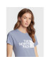 The North Face T-Shirt Easy NF0A4T1Q Modrá Regular Fit - Pepit.cz