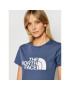 The North Face T-Shirt Easy NF0A4T1Q Modrá Regular Fit - Pepit.cz