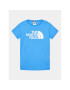 The North Face T-Shirt Easy NF0A82GH Modrá Regular Fit - Pepit.cz