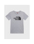 The North Face T-Shirt Easy NF0A82GH Šedá Regular Fit - Pepit.cz