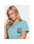 The North Face T-Shirt Foundation Graphic NF0A55B2 Modrá Regular Fit - Pepit.cz