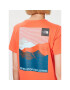 The North Face T-Shirt Foundation Graphic NF0A55B2 Oranžová Regular Fit - Pepit.cz