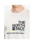 The North Face T-Shirt Foundation Graphic NF0A55EF Écru Regular Fit - Pepit.cz