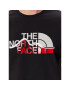 The North Face T-Shirt Mountain Line NF0A7X1N Černá Regular Fit - Pepit.cz