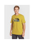 The North Face T-Shirt Mountain Line NF0A7X1N Žlutá Regular Fit - Pepit.cz