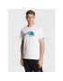 The North Face T-Shirt Mountein Line NF0A7X1N Bílá Regular Fit - Pepit.cz