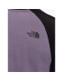 The North Face T-Shirt Raglan Easy NF0A37FV Fialová Regular Fit - Pepit.cz