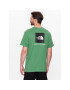 The North Face T-Shirt Red Box NF0A2TX2 Zelená Regular Fit - Pepit.cz