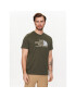 The North Face T-Shirt Rust NF0A4M68 Khaki Regular Fit - Pepit.cz