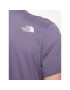 The North Face T-Shirt Simple Dome NF0A2TX5 Fialová Regular Fit - Pepit.cz