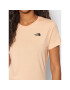 The North Face T-Shirt Simple Dome NF0A4T1A Oranžová Regular Fit - Pepit.cz