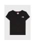 The North Face T-Shirt Simple Dome NF0A7X5G Černá Regular Fit - Pepit.cz