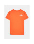 The North Face T-Shirt Simple Dome NF0A82EA Oranžová Regular Fit - Pepit.cz