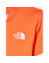 The North Face T-Shirt Simple Dome NF0A82EA Oranžová Regular Fit - Pepit.cz