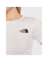 The North Face T-Shirt Simple Dome NF0A82EC Bílá Regular Fit - Pepit.cz