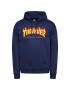 Thrasher Mikina Flame Tmavomodrá Regular Fit - Pepit.cz