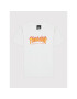 Thrasher T-Shirt Flame Logo Bílá Regular Fit - Pepit.cz