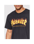 Thrasher T-Shirt Godzilla Flame Černá Regular Fit - Pepit.cz