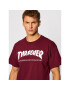 Thrasher T-Shirt Skatemag Bordó Regular Fit - Pepit.cz