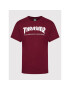 Thrasher T-Shirt Skatemag Bordó Regular Fit - Pepit.cz