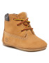 Timberland Kotníková obuv Crib Bt W/Hat 9589R/TB09589R2311 Žlutá - Pepit.cz