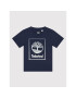 Timberland T-Shirt T25S83 D Tmavomodrá Regular Fit - Pepit.cz