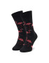 Todo Socks Klasické ponožky Unisex Flamingo Lover Černá - Pepit.cz