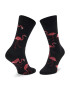 Todo Socks Klasické ponožky Unisex Flamingo Lover Černá - Pepit.cz