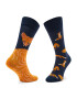 Todo Socks Klasické ponožky Unisex Magic Fox Tmavomodrá - Pepit.cz