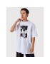 Togoshi T-Shirt Unisex TG22-TSM010 Bílá Oversize - Pepit.cz