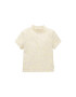 Tom Tailor T-Shirt 1035131 Écru Regular Fit - Pepit.cz