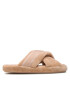 Tommy Hilfiger Bačkory Comfy Home Slippers With Straps FW0FW06888 Béžová - Pepit.cz