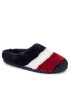 Tommy Hilfiger Bačkory Flag Fur Home Slipper FW0FW07432 Modrá - Pepit.cz