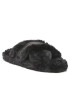 Tommy Hilfiger Bačkory Fur Home Slippers Wiht Straps FW0FW06889 Černá - Pepit.cz