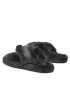 Tommy Hilfiger Bačkory Fur Home Slippers Wiht Straps FW0FW06889 Černá - Pepit.cz