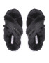 Tommy Hilfiger Bačkory Fur Home Slippers Wiht Straps FW0FW06889 Černá - Pepit.cz