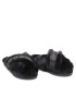 Tommy Hilfiger Bačkory Shiny Webbing Furry Slipper FW0FW06092 Černá - Pepit.cz