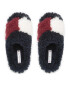 Tommy Hilfiger Bačkory Th Home Slipper Sherpa Fur FW0FW06577 Tmavomodrá - Pepit.cz