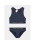 Tommy Hilfiger Bikiny Crop Top Set UG0UG00661 Tmavomodrá - Pepit.cz