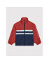 Tommy Hilfiger Bunda pro přechodné období Colourblock KG0KG06365 D Bordó Regular Fit - Pepit.cz