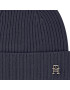 Tommy Hilfiger Čepice Cashmere Chic Beanie AW0AW15321 Tmavomodrá - Pepit.cz