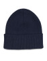 Tommy Hilfiger Čepice Essential Flag Beanie AW0AW15309 Tmavomodrá - Pepit.cz