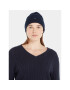 Tommy Hilfiger Čepice Essential Flag Beanie AW0AW15309 Tmavomodrá - Pepit.cz